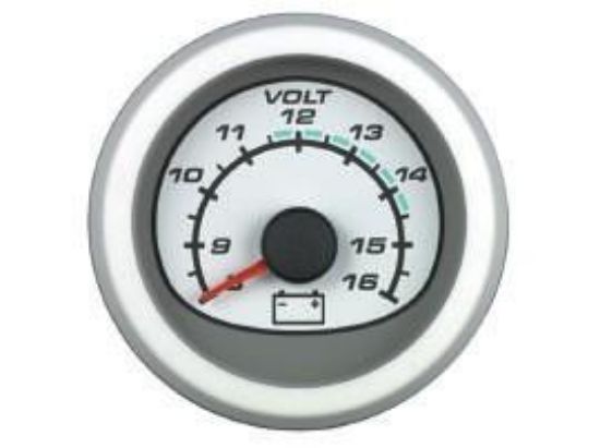 Picture of Mercury-Mercruiser 79-879921K11 VOLTAGE GAUGE (White)